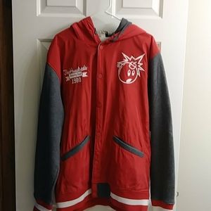The hundreds varsity jacket 2xl